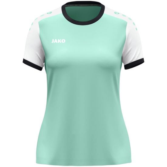 Afbeeldingen van Shirt Dynamic KM damesmaten munt/wit/marine