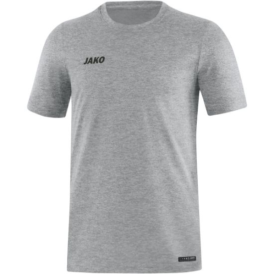 Afbeeldingen van T-shirt Premium Basics lichtgrijs gemeleerd